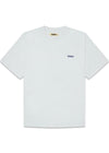 Baine Dude Tee - White-T-shirts-Woodbird-Butler Loftet