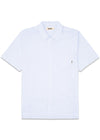 Banks Stripe Shirt - White-Lt. Blue ShirtsWoodbird-Butler Loftet