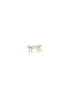 Bow Earsticks - Goldplated-Jewellery-Pernille Corydon-Butler Loftet