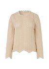 CaryMD o-neck - Summer Sand-Knitwear-Modström-Butler Loftet