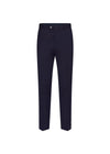 Oscar Jacobson's Denz Trousers - Navy. Buy trousers here.