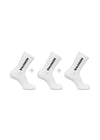 Salomon EVERYDAY CREW 3-PACK-WHITE-WHITE-WHITE - White / White / White. Buy socks/stockings here.