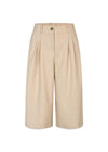 GaleMD 2 long shorts - Beige Melange-Shorts-Modström-Butler Loftet