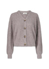 Goldie cardigan - Camel-Knitwear-Modström-Butler Loftet