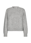GrannonMD o-neck - Gray Melange-Knitwear-Modström-Butler Loftet