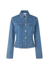 IsoldeMD solid shirt - Distressed Blue-Shirts-Modström-Butler Loftet