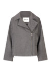 JannaMD jacket - Dark Gray Melange-Outerwear-Modström-Butler Loftet