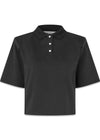 Lana Polo - Black-T-shirts-Oval Square-Butler Loftet
