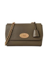 MEDIUM LILY MICRO CLASSIC GRAIN - Linen Green-Bags-Mulberry-Butler Loftet