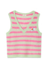 NENYBAY - Hibiscus Striped Almond-Knitwear-American Vintage-Butler Loftet