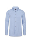 Reg Fit BD Brushed Flannel - Blå-Shirts-Oscar Jacobson-Butler Loftet