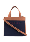 Marnis SHOPPING BAG - Iris/Peanuts/Red. Køb designertasker||skuldertasker her.