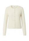 Treemd short cardigan - Off White-Knitwear-Modström-Butler Loftet