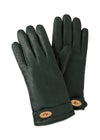 Mulberry's Darley Gloves - Mulberry Green. Buy gloves here.