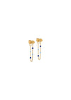 ENAMEL Copenhagens Earring, Lola - Marine. Køb øreringe her.