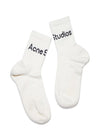 Acne Studios' FN-UX-ACCS000078 - White/Charcoal. Buy socks/stockings here.