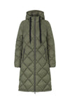 Modströms Kyra coat - Dark Army. Køb dunjakker||frakker||vinterjakker her.