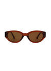 A. Kjaerbede's Winnie - Brown. Buy sunglasses here.