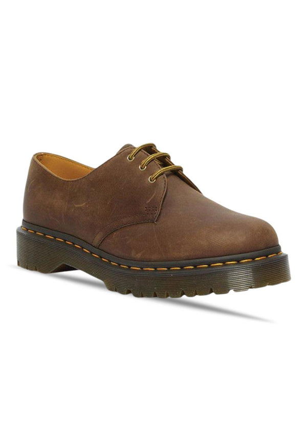Dr. Martens' 1461 Bex Dark Brown Crazy Horse. Køb business sko her.