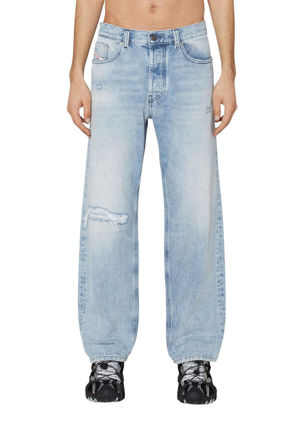2010 D-MACS L.30 TROUSERS - Light Blue-Jeans-Diesel-Butler Loftet