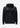 Extrafine Merino Wool Waffle Hodded Zip Sweater - Black