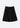 Crepe Balloon Skirt - Black