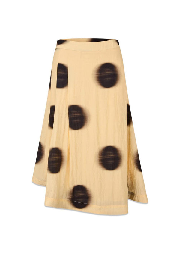 2526 Crinkled Viscose Pirouette - Dots In Motion-Skirts-Stine Goya-Butler Loftet