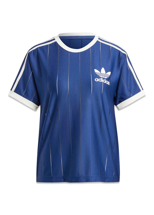 3 STRIPE TEE - Dark Blue-T-shirts-Adidas Originals-Butler Loftet