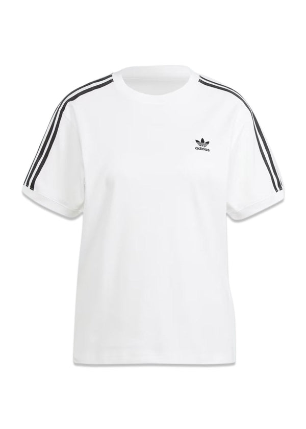 3 STRIPE TEE - White-T-shirts-Adidas Originals-Butler Loftet