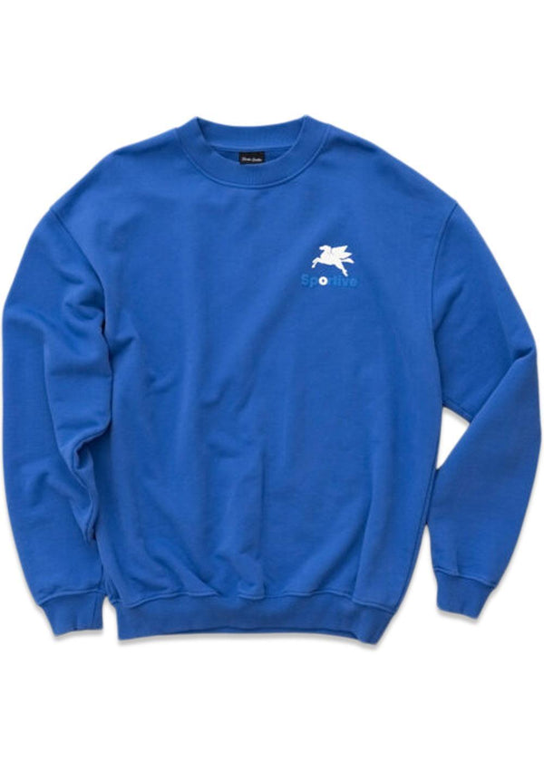 550G PREMIUM BLUE CREWNECK - Blue-T-shirts-Goodies Sportive-Butler Loftet