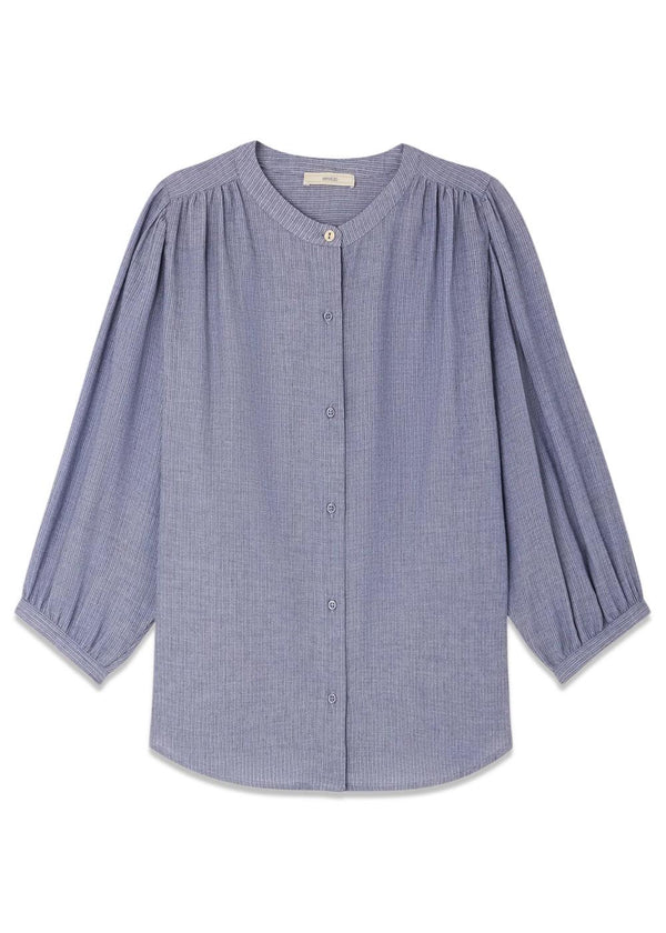 A VIEW - Chambray Blue-Blouses-Sessùn-Butler Loftet