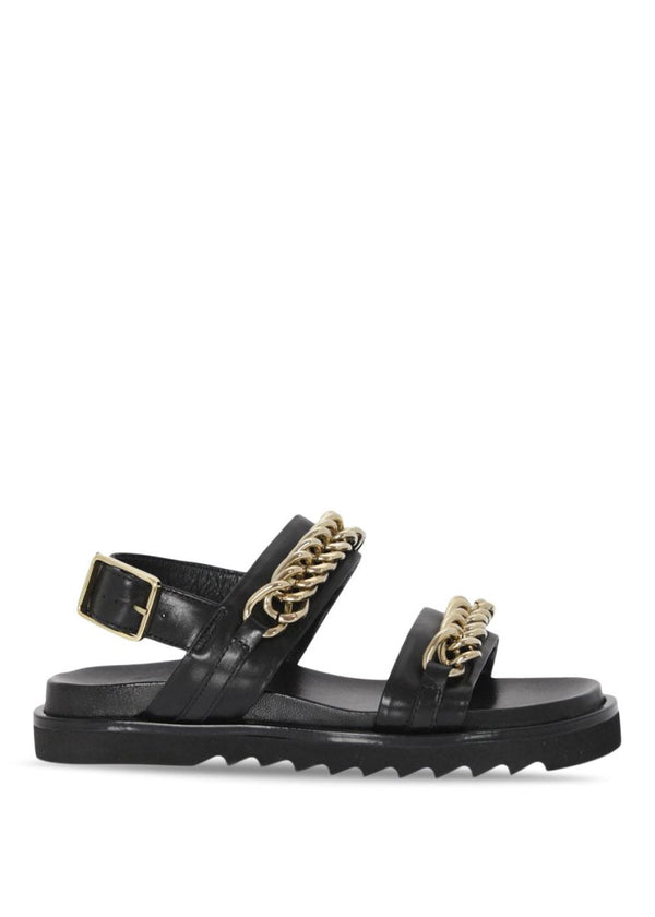 Billi Bis A2754 - Black Calf/Gold 802. Køb sandaler her.