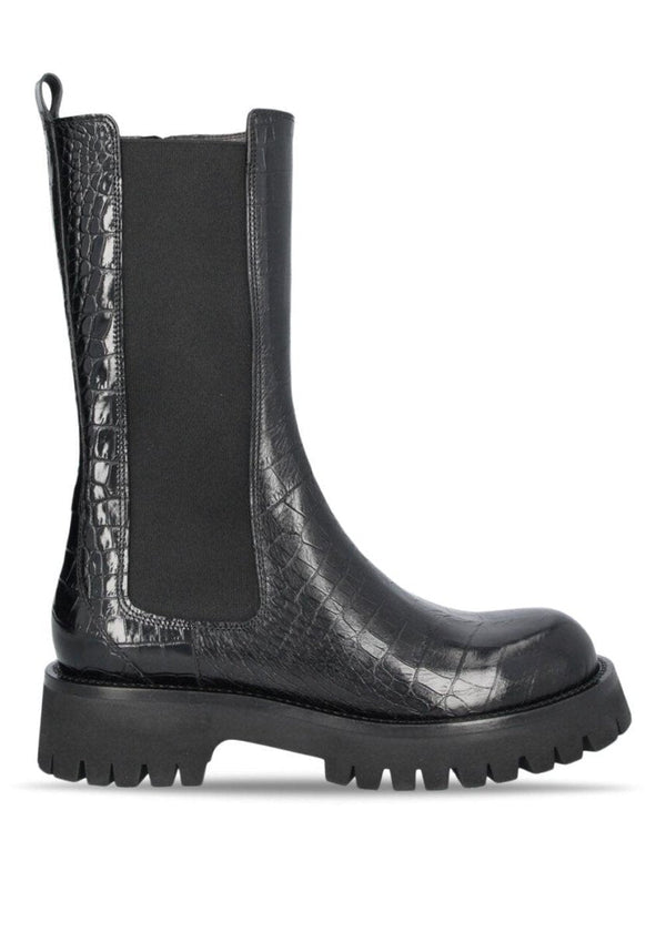 Billi Bis A3134 - Black Luisiana Croco 100. Køb støvler her.
