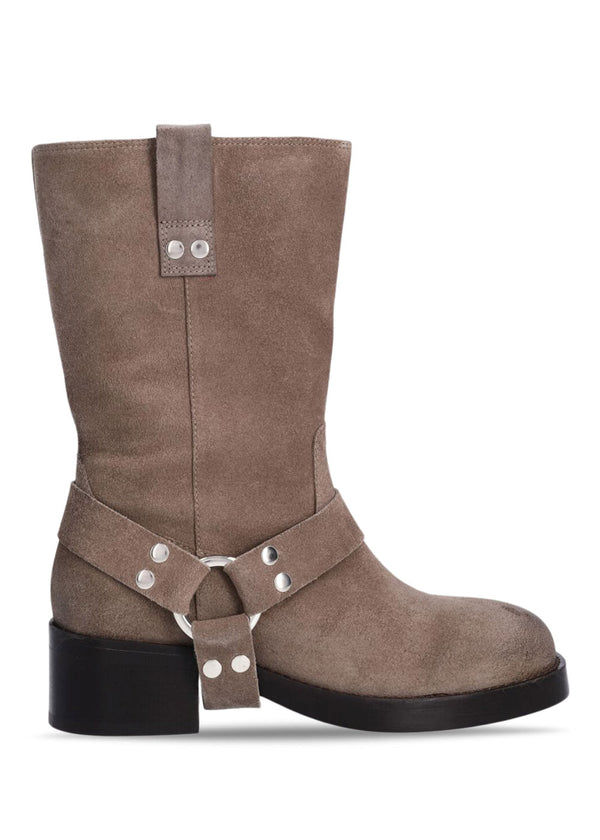 A5286 - Taupe Veneza Suede 553-Boots-Billi Bi-Butler Loftet