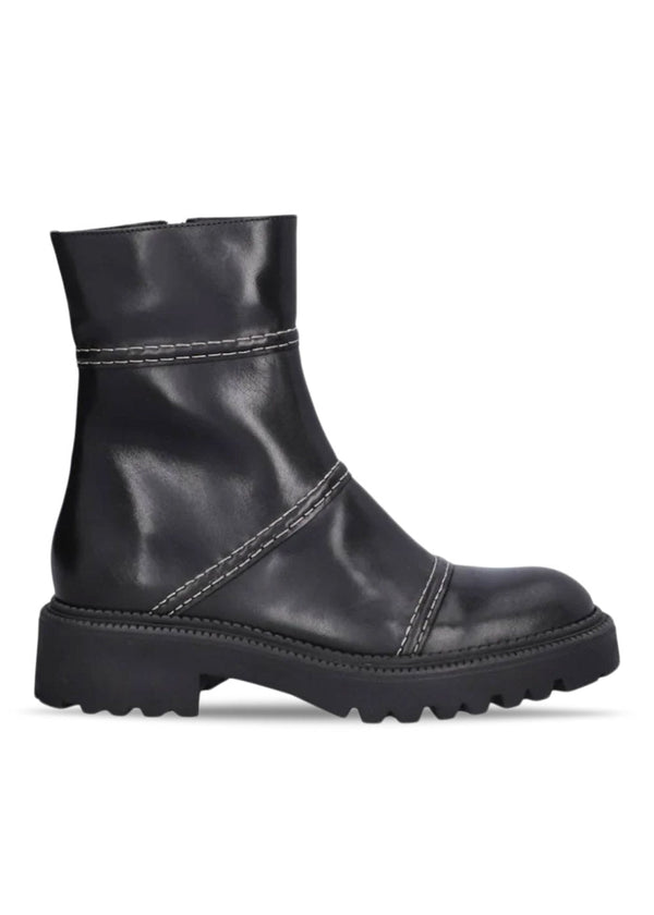 A7108 - Black Calf/Off White-Boots-Billi Bi-Butler Loftet