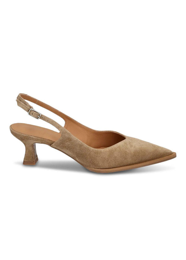 A8089 - Cuoio Babysilk Suede 554-Sandals-Billi Bi-Butler Loftet