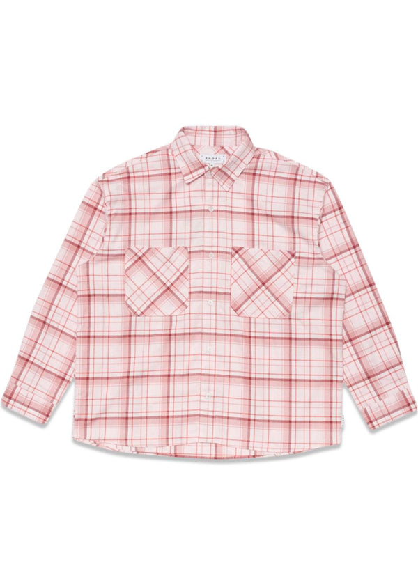 Ace Shirt Ls-Light Pink - Pink-Shirts-Edwin-Butler Loftet