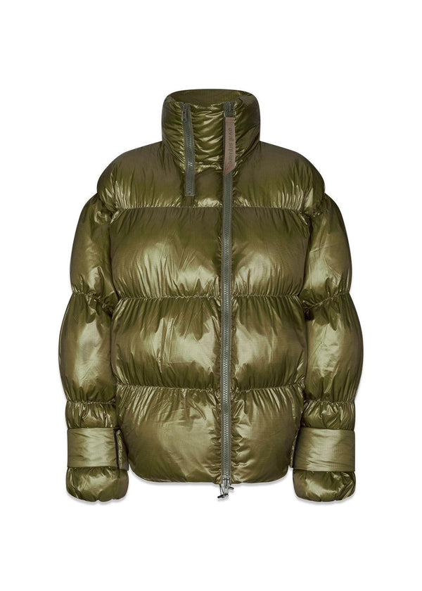 Active Zip Jacket - Dark Olive-Outerwear-Oval Square-Butler Loftet