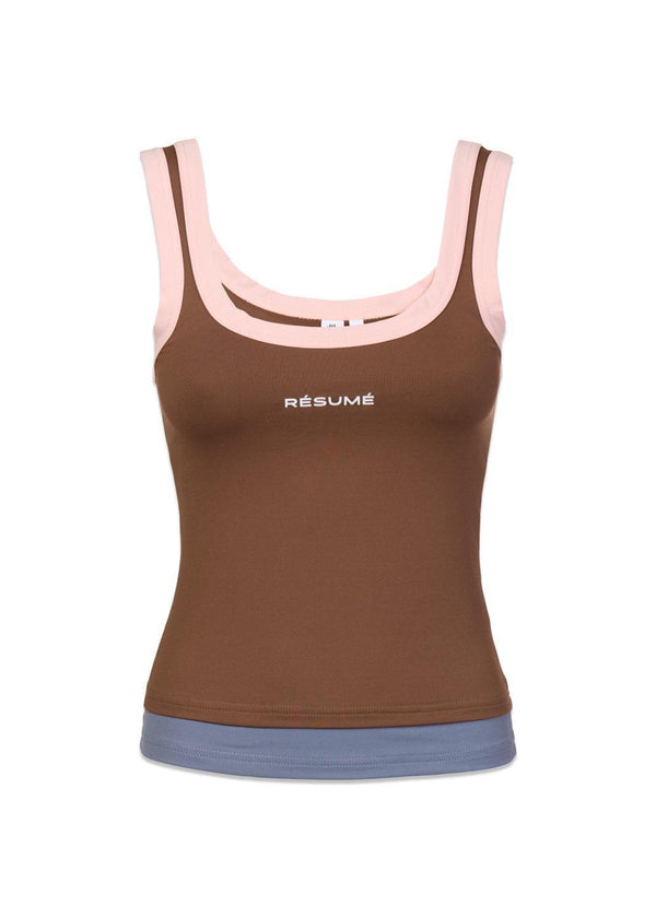 AlexRS Top - Multi Brown-Top-SUMMARY-Butler Loftet