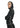 AliRS Hoodie Blouse - Black-Blouses-RÉSUMÉ-Butler Loftet