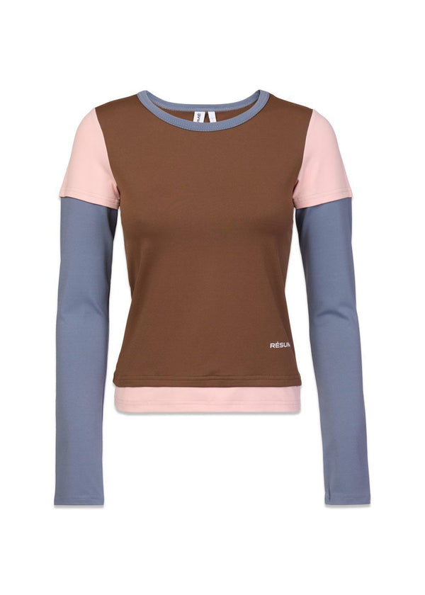 AmariRS Blouse - Multi Brown-Blouses-RESUMÉ-Butler Loftet