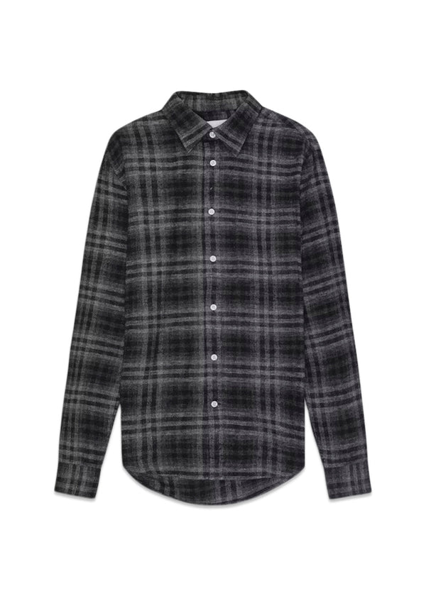Arne Shirt 5166 - Dark Grey Check-Shirts-Nn. 07-Butler Loftet