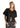 Aska Dull Satin Blouse - Black-Blouses-Neo Noir-Butler Loftet