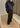 BAM WIDE FIT JEANS - Glossy Black-Jeans-ALIS-Butler Loftet