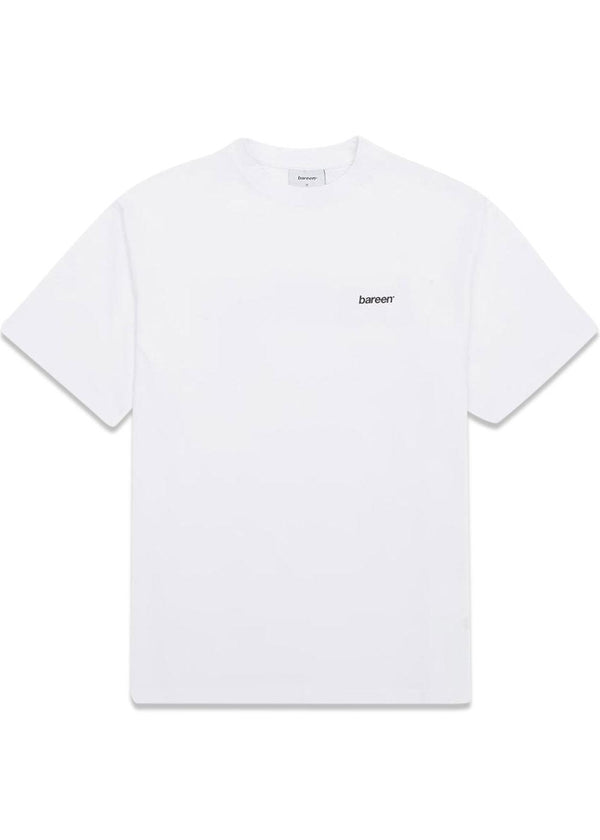 BARD - BOX FIT HEAVY T-SHIRT - White-T-shirts-Bareen-Butler Loftet