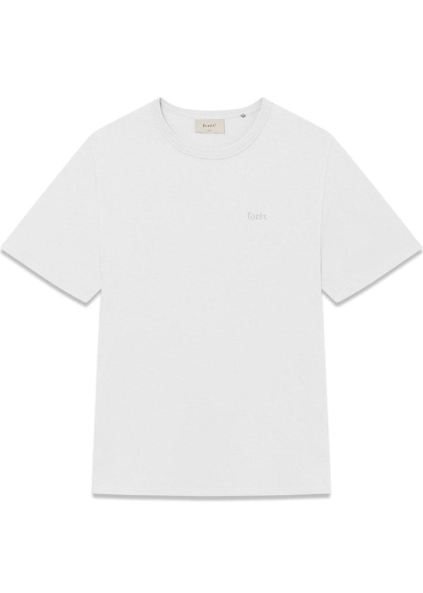 BASS T-SHIRT - White-T-shirts-Forét-Butler Loftet