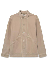 BERRY OVERSHIRT - Khaki-Shirts-Forét-Butler Loftet