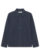 BERRY OVERSHIRT - Navy-Shirts-Forét-Butler Loftet