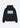 AW26 GARMENT SERVICES OVERSIZED ZIP HOODIE - Black