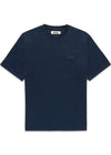 Baine Cray Tee - Navy-T-shirts-Woodbird-Butler Loftet